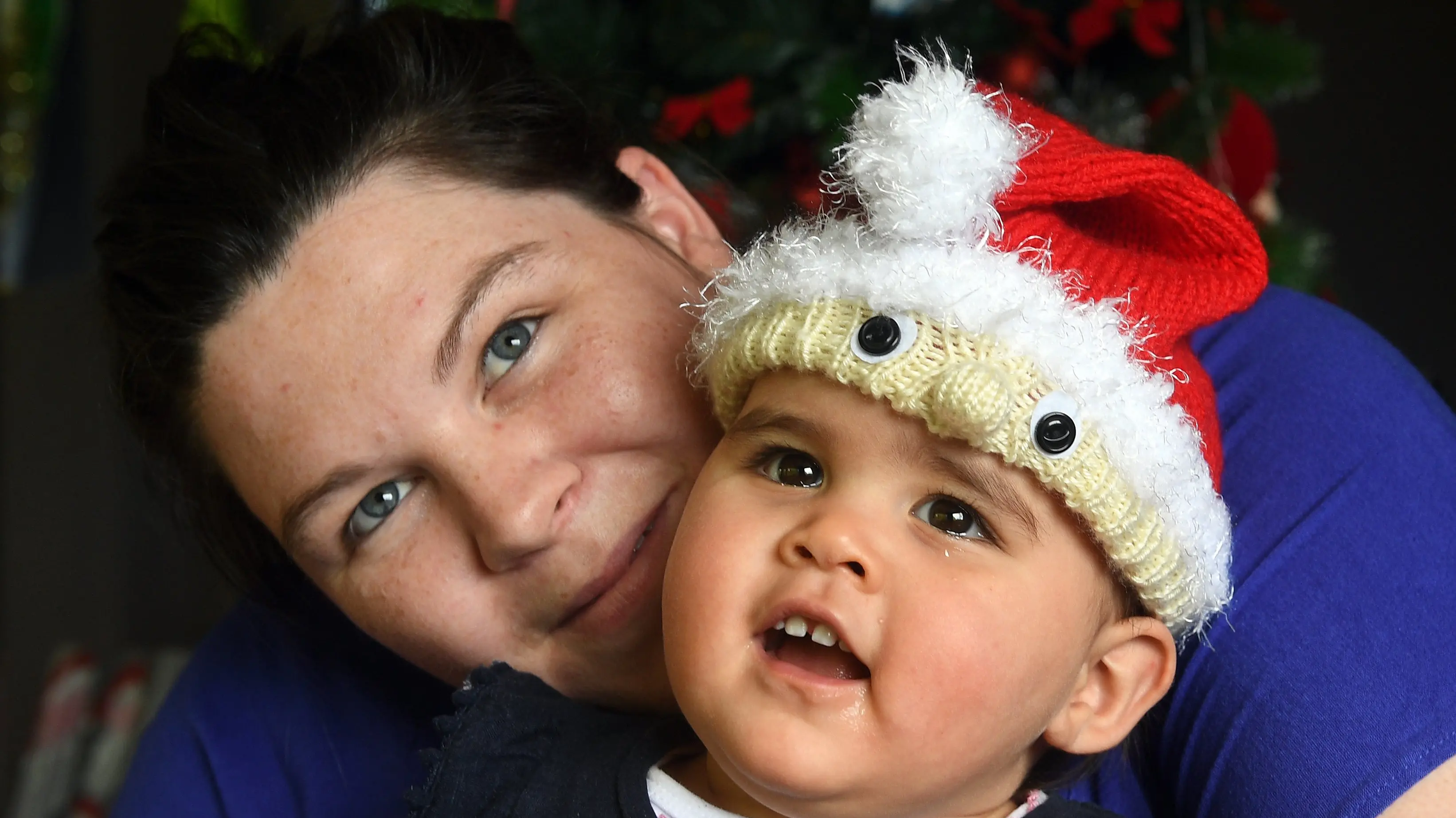 Food recipient pleased to be paying it forward