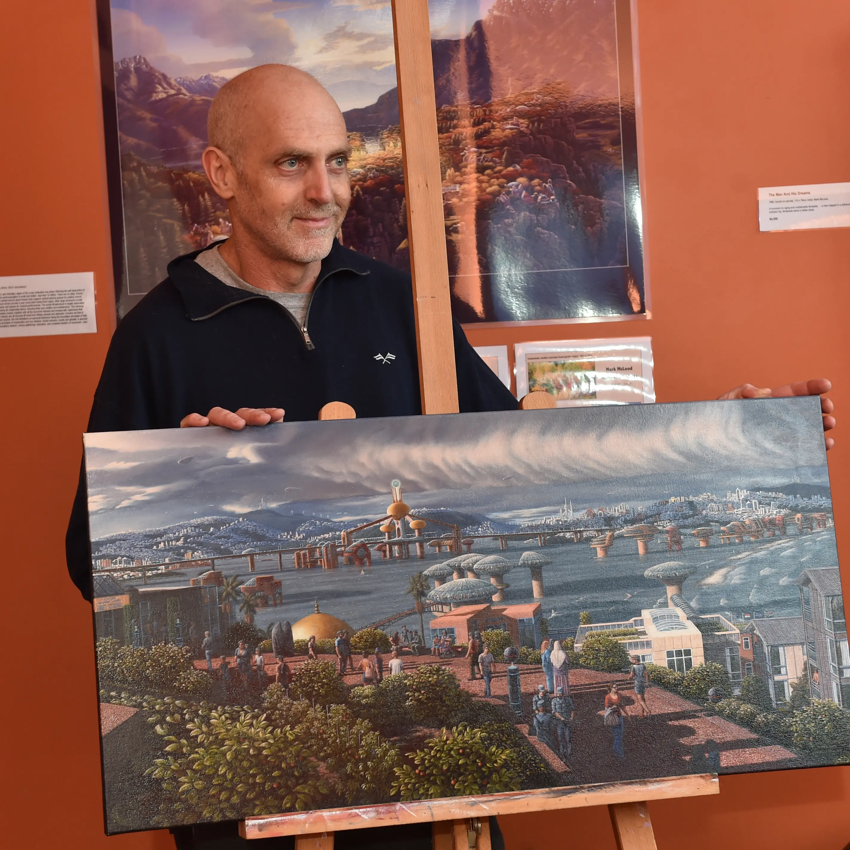 Painter predicts future views