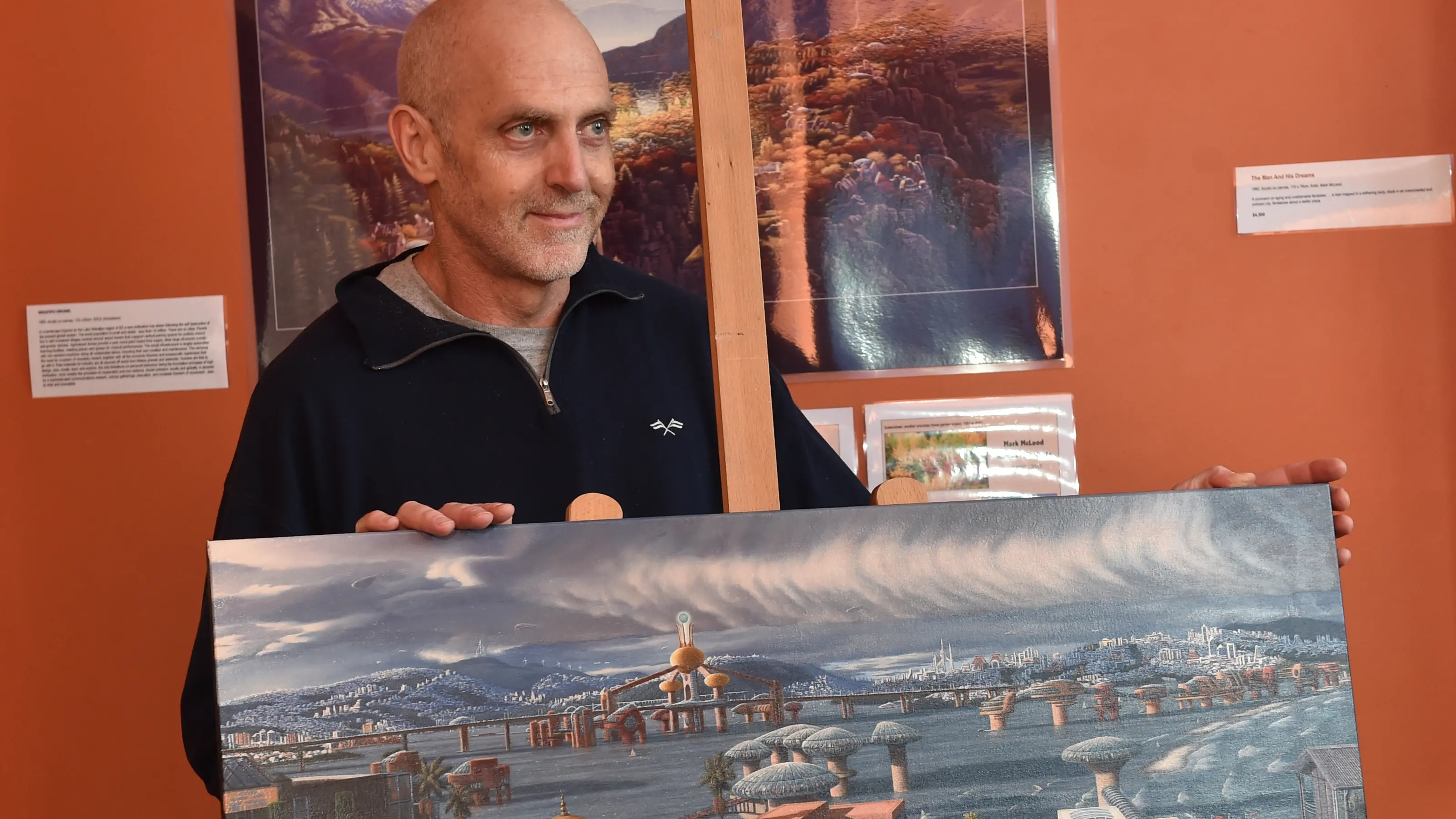Painter predicts future views