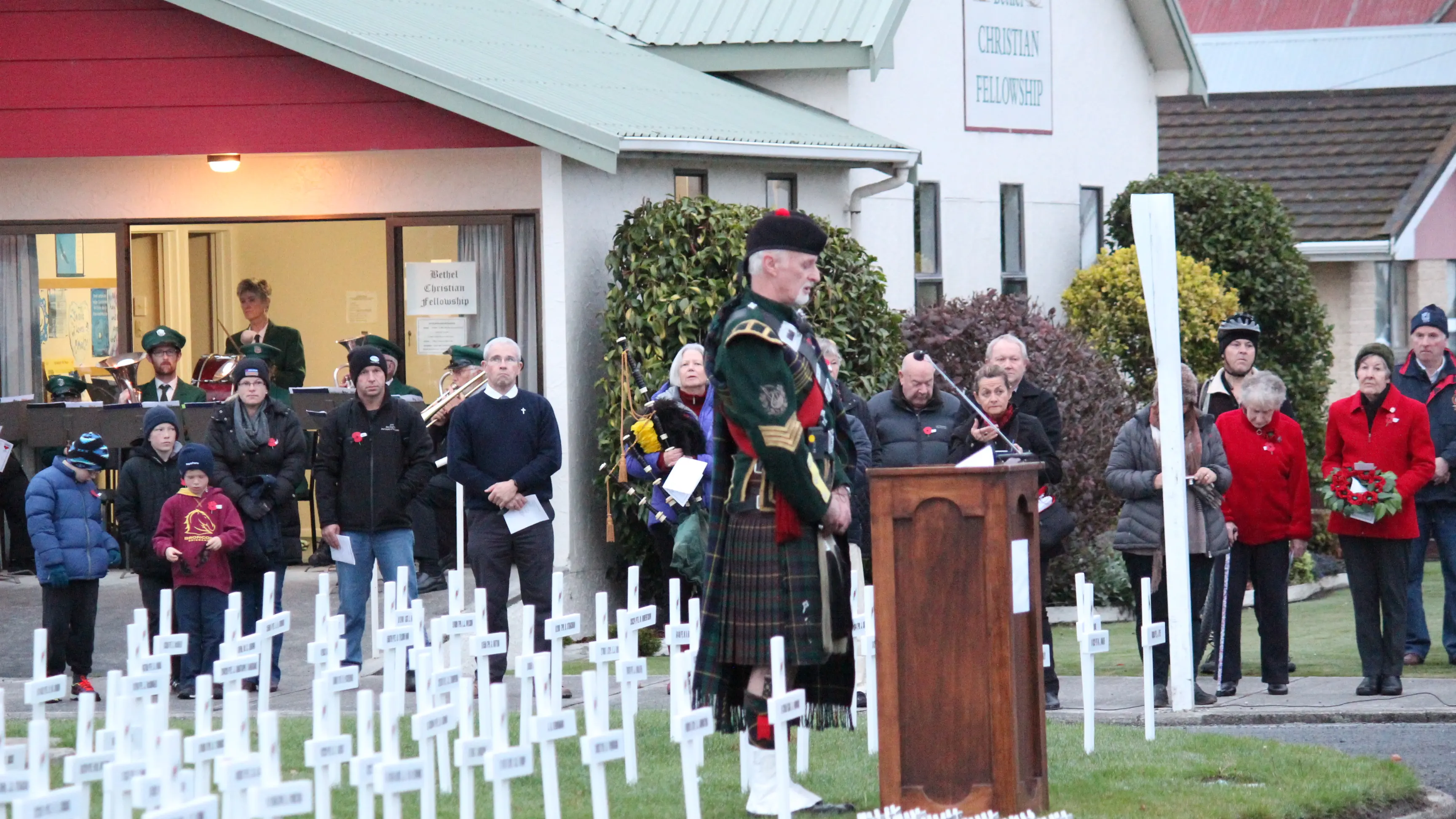 Balclutha commemorates Anzac Day
