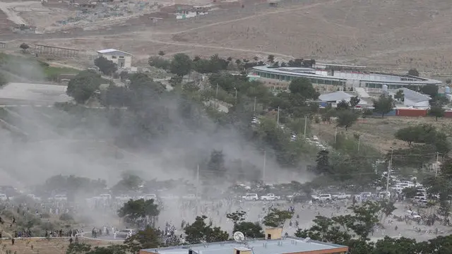 Deadly blasts hit funeral mourners in Afghan capital