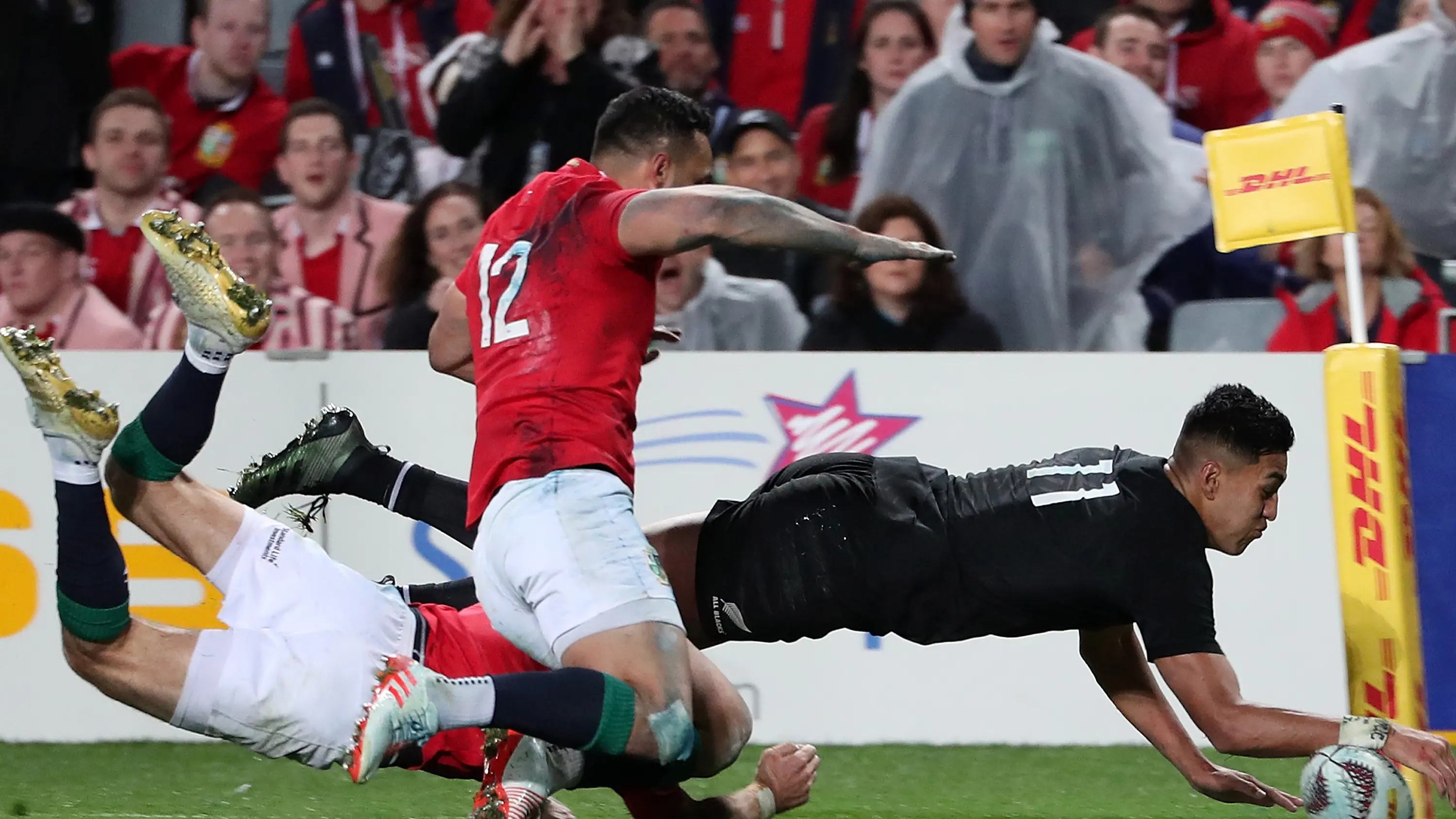 All Blacks show class in first test win over Lions