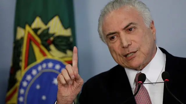 Charges against Brazil president sent to Congress