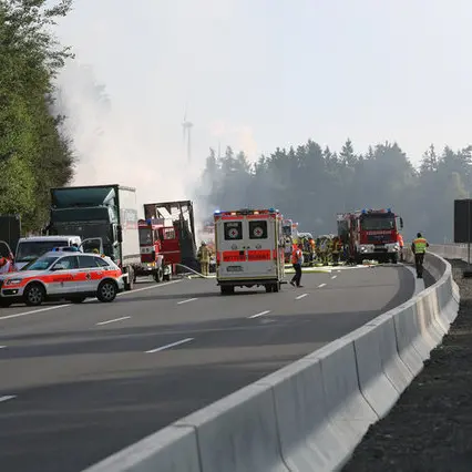 German tour bus crash kills 18
