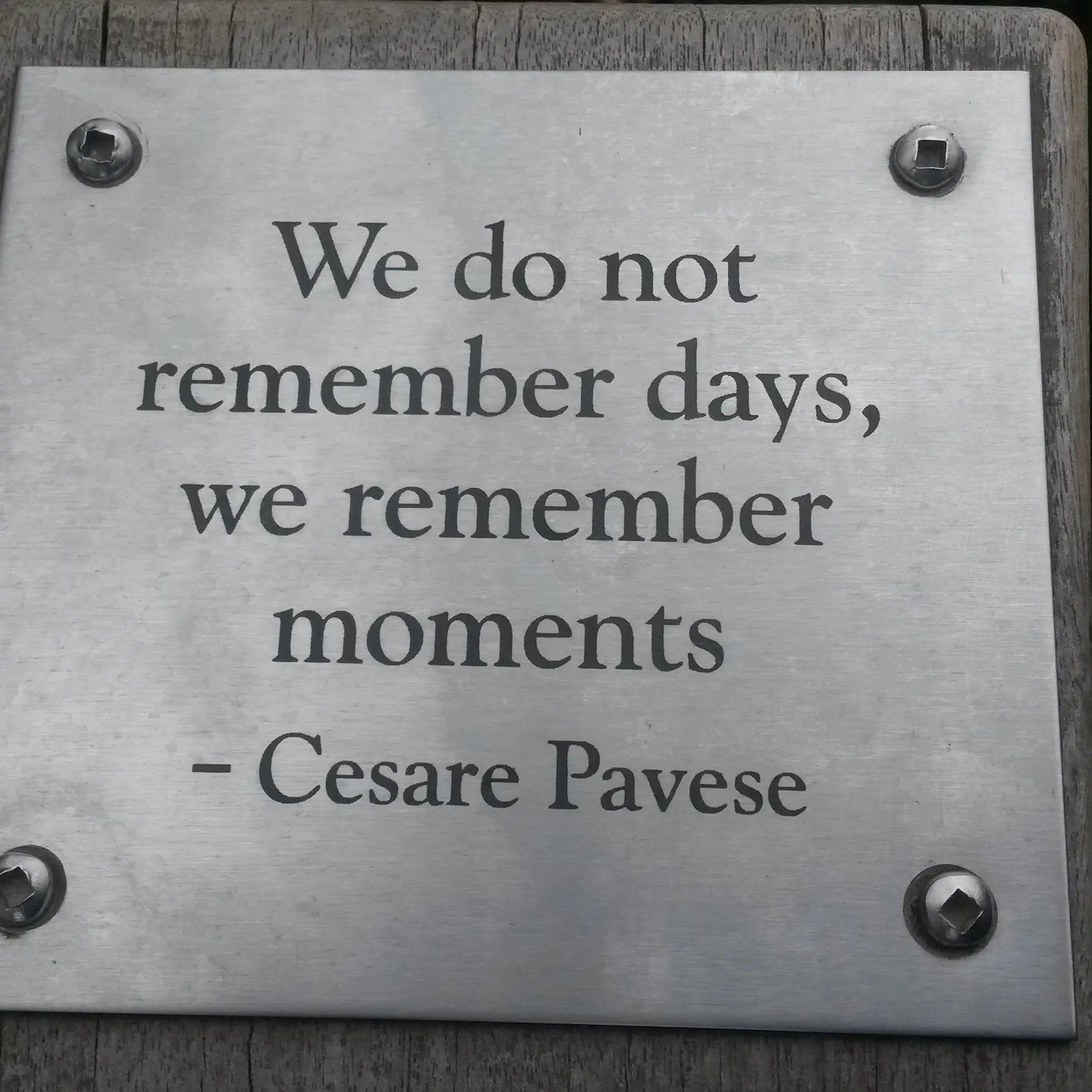 Moments to remember