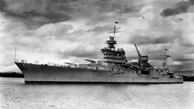 US warship found 15.5km deep in Pacific