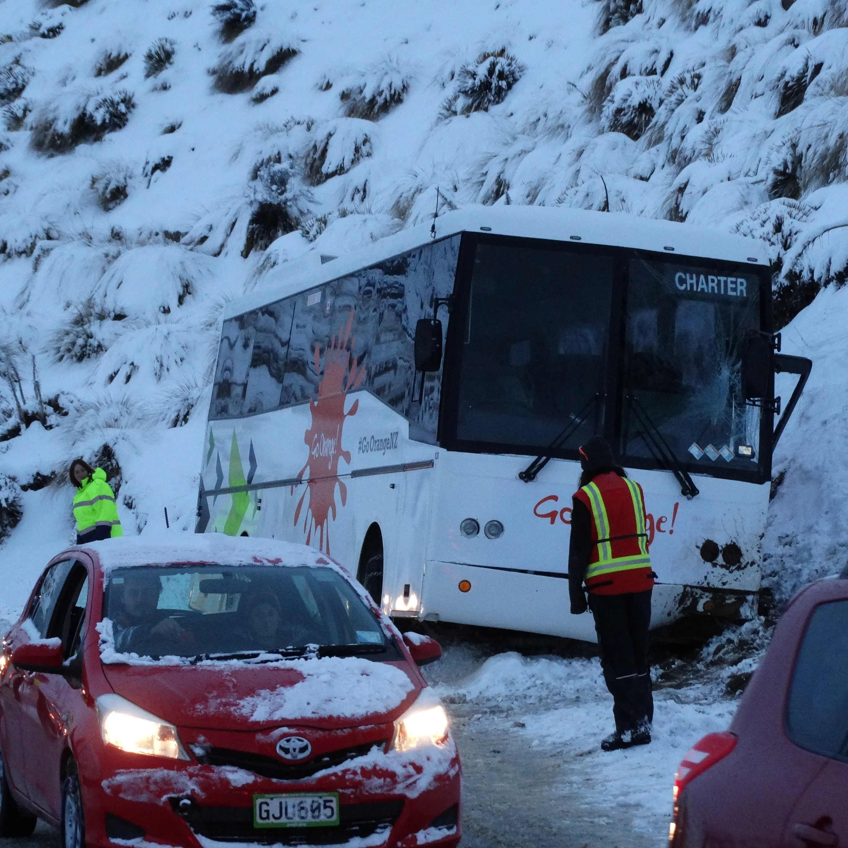 Bus crash leaves driver traumatised
