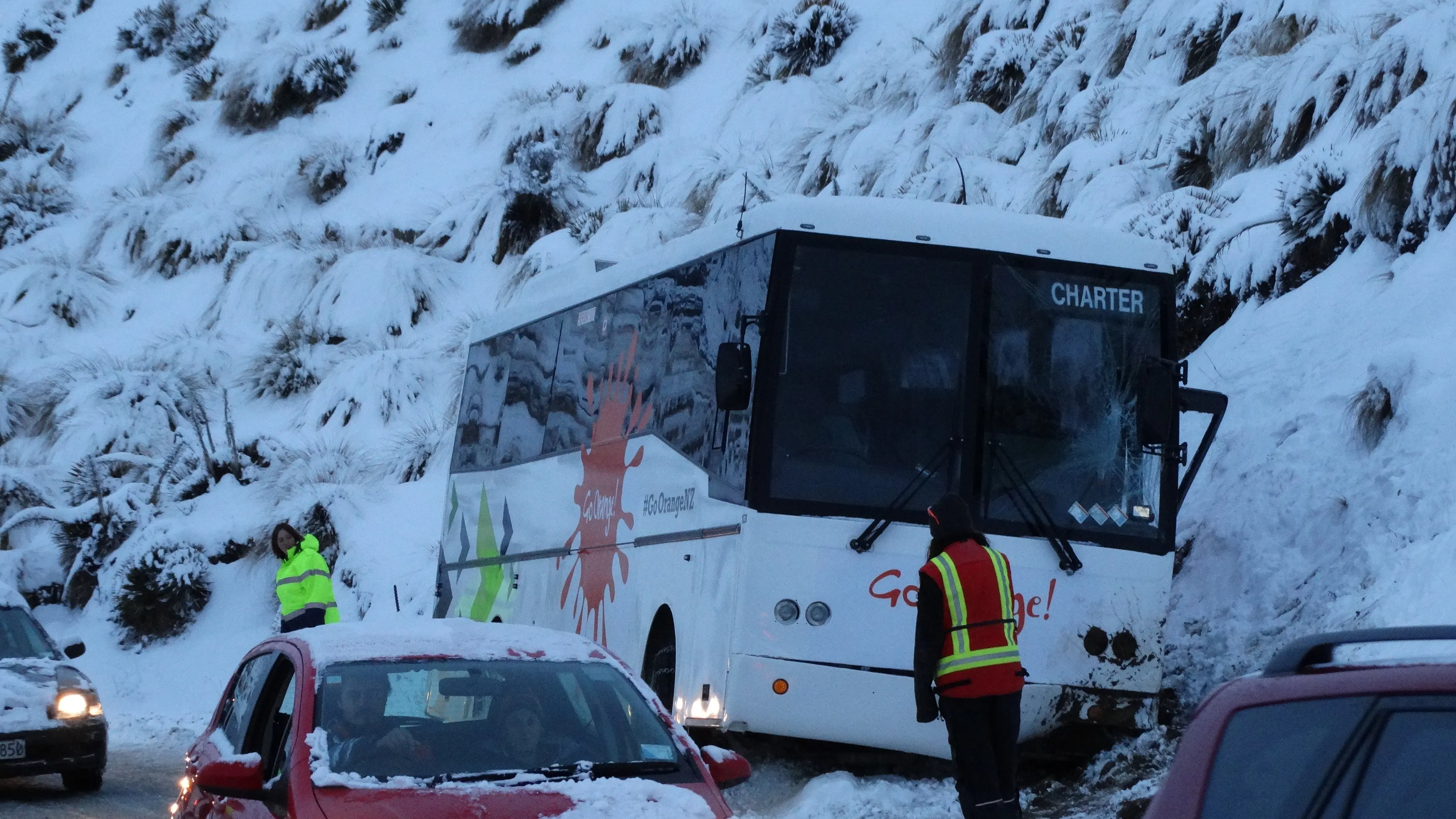 Bus crash leaves driver traumatised