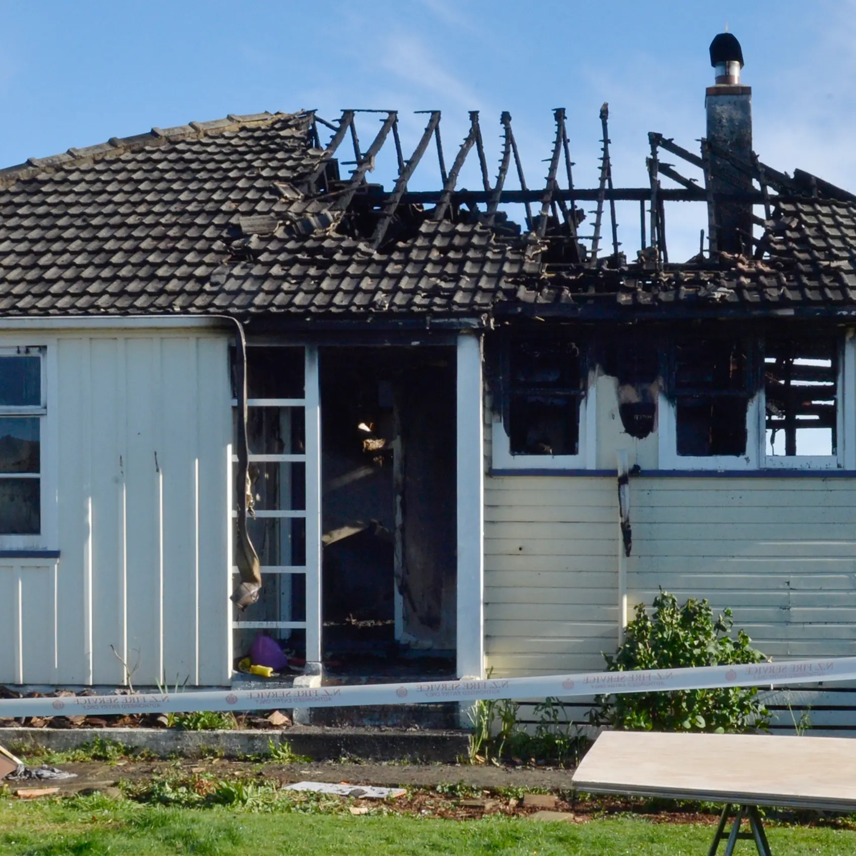 Suspicious fire at Mosgiel HNZ property