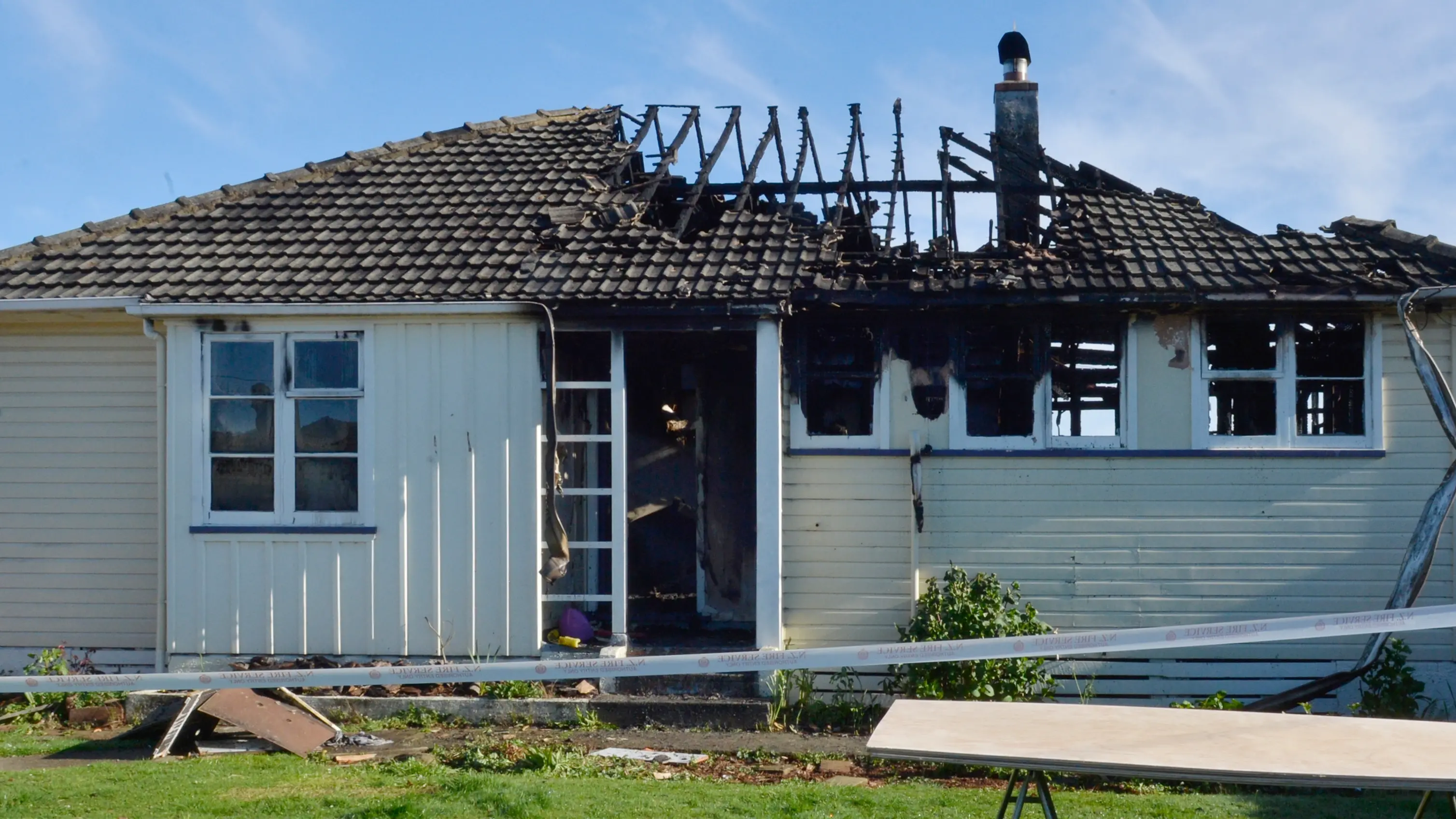Suspicious fire at Mosgiel HNZ property