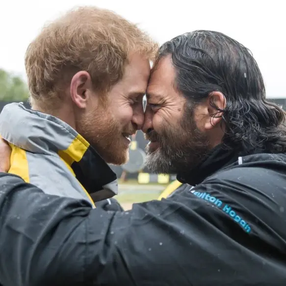 Harry and the hongi