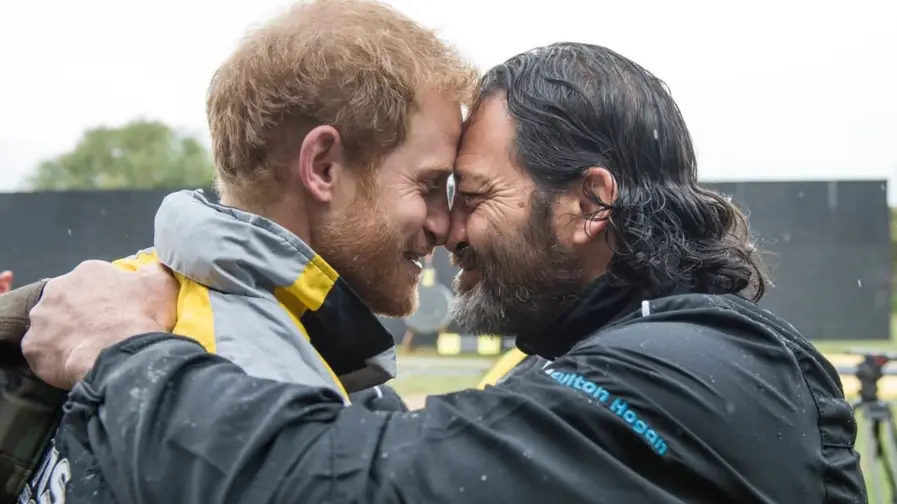Harry and the hongi