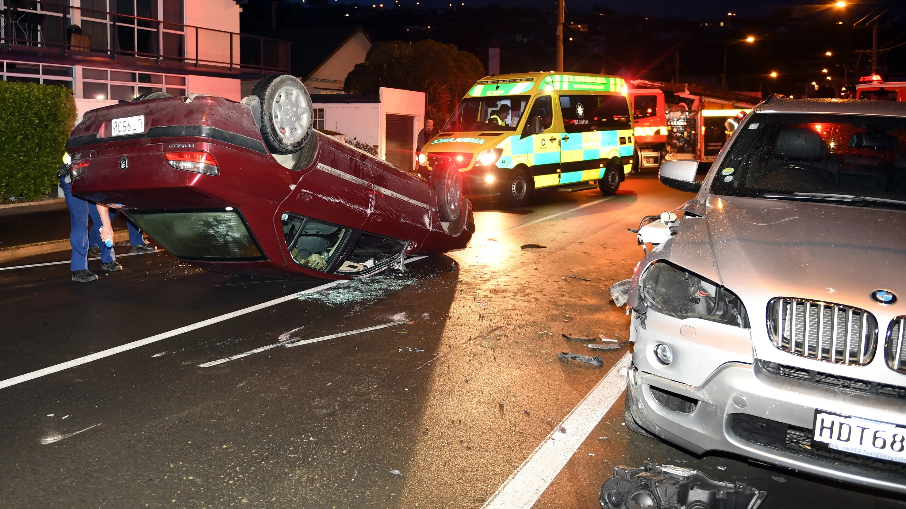 Man charged after early morning crash