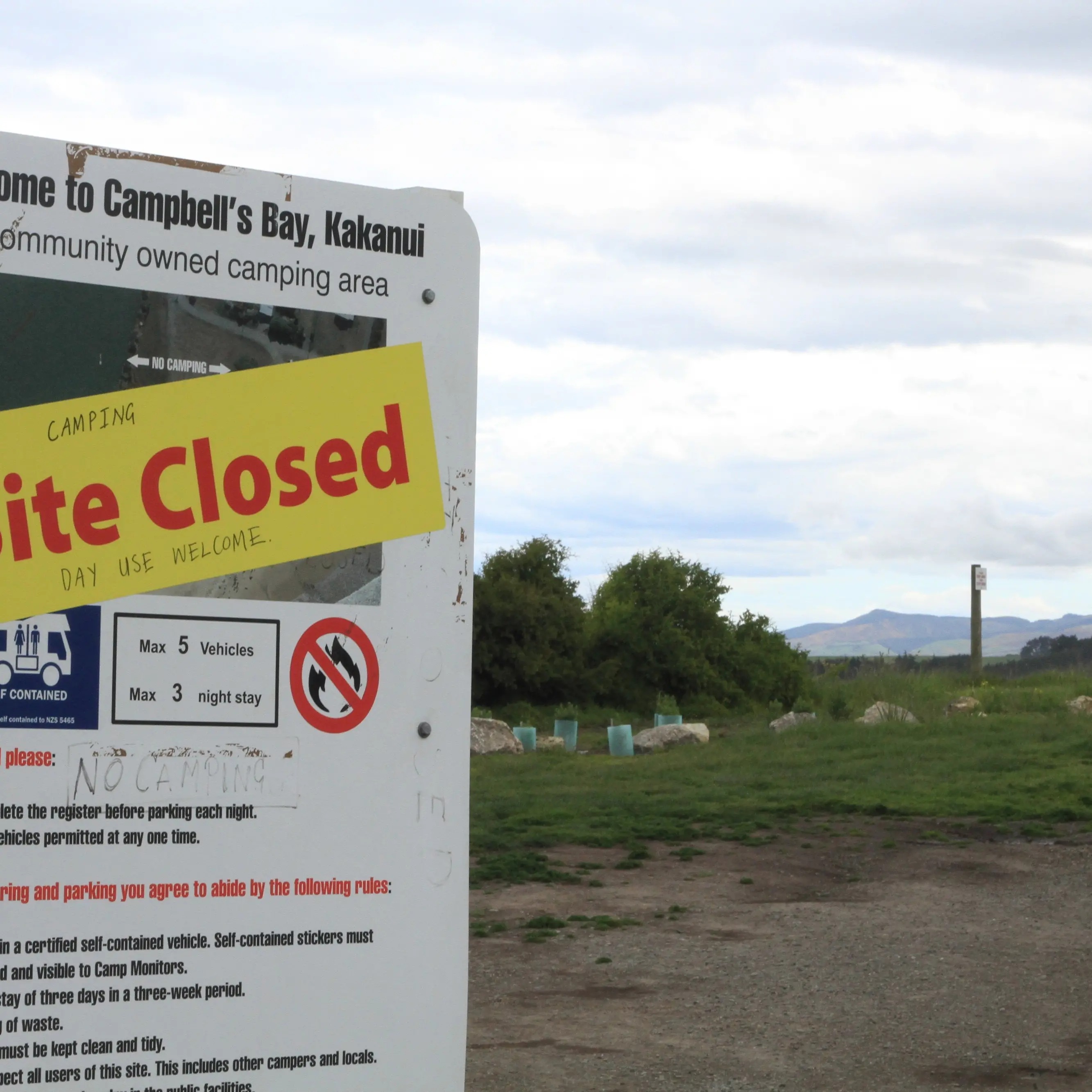 Freedom camping trial to end in ban