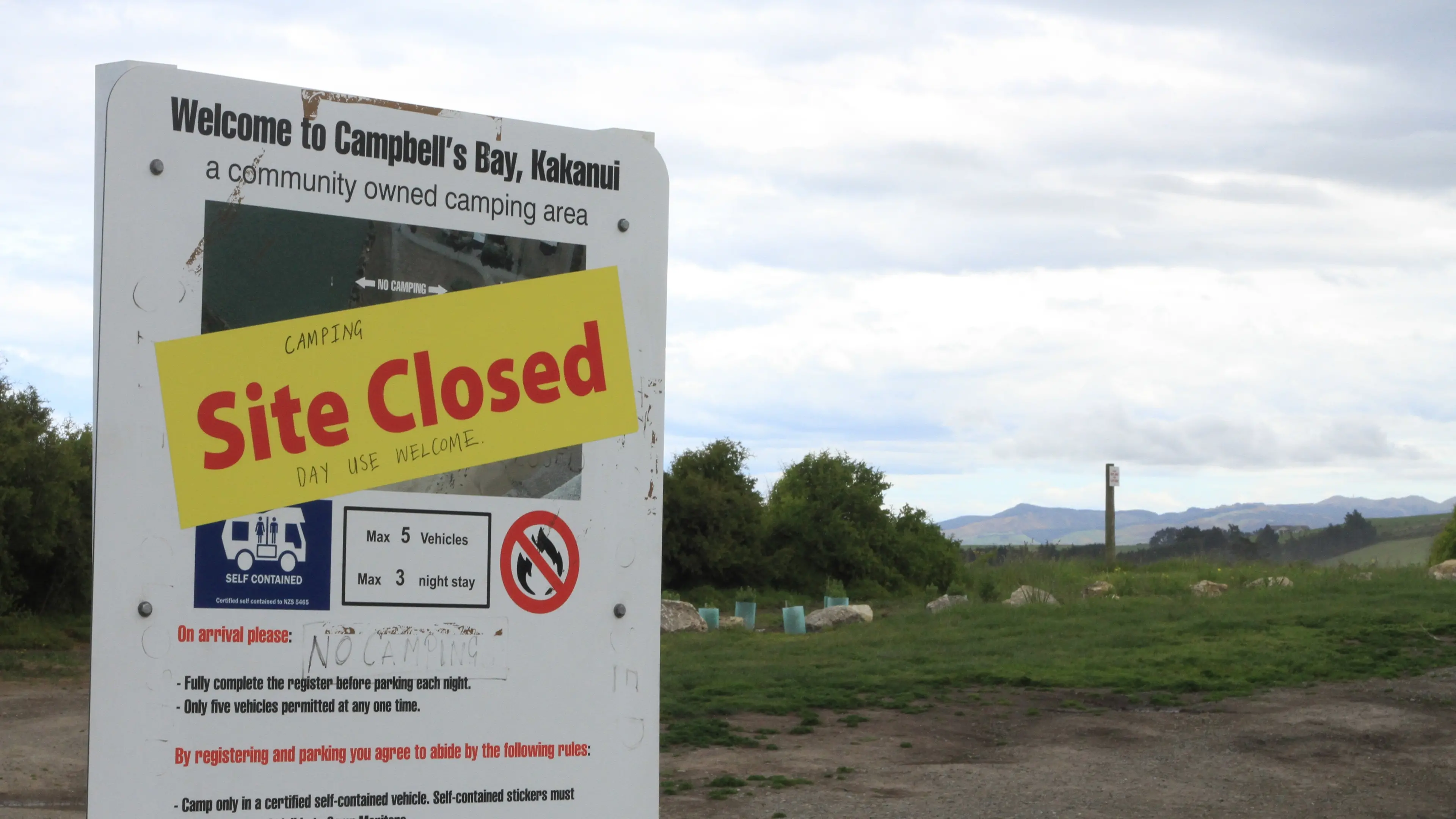 Freedom camping trial to end in ban