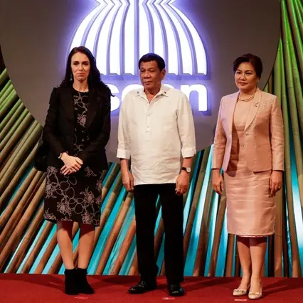 Ardern, Duterte talk travel before private meeting