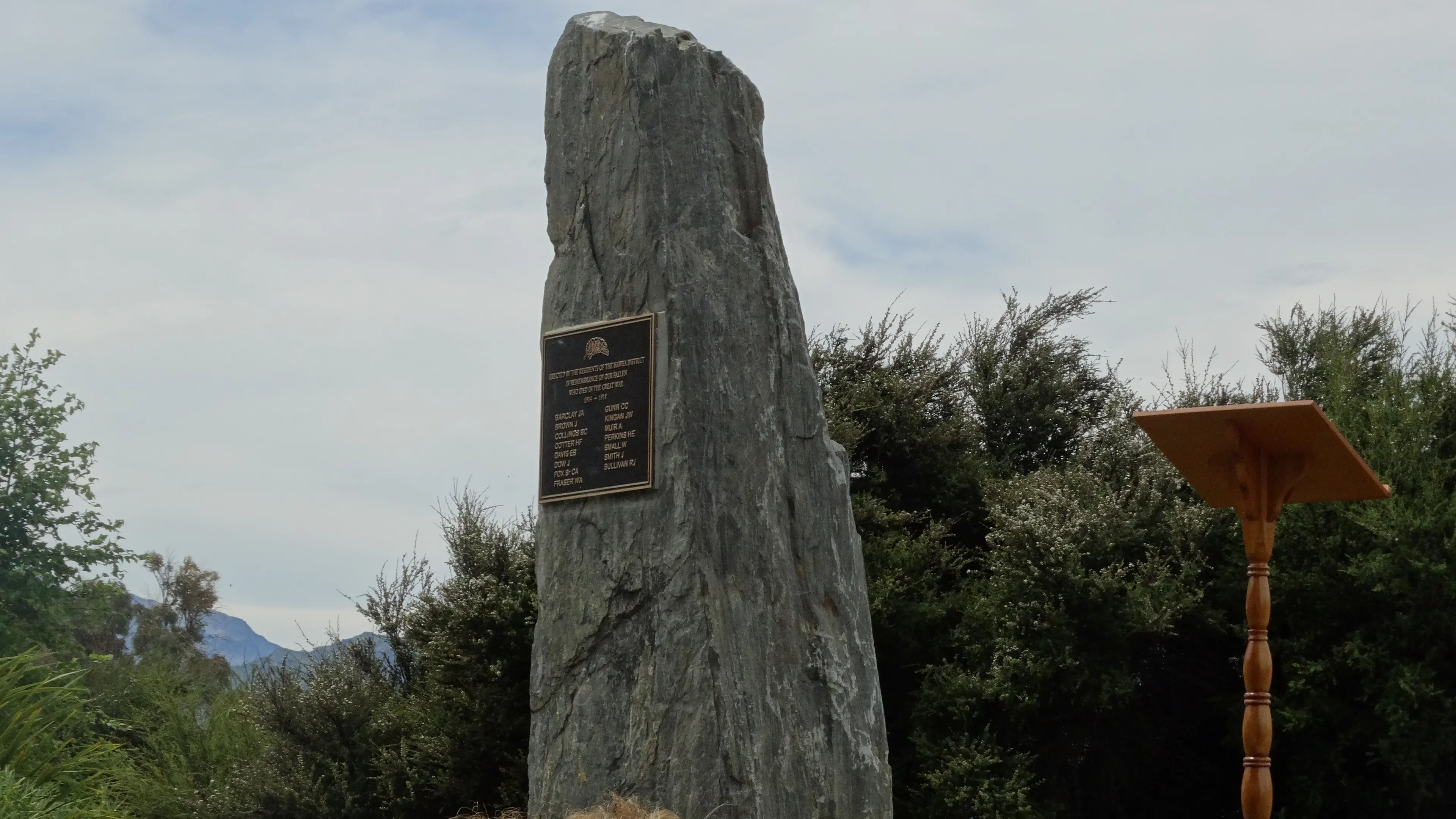 Two soldiers remembered