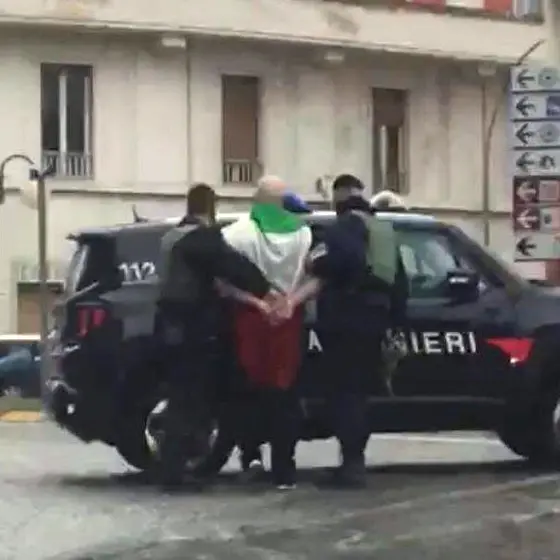 Italian man held after shooting at black people