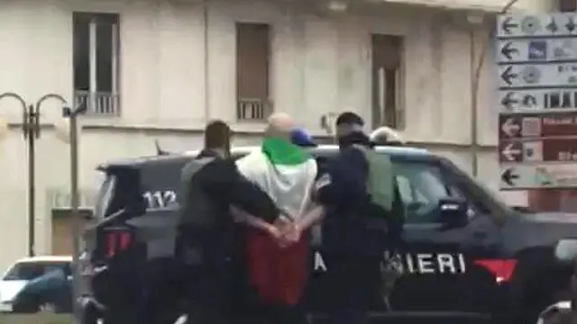 Italian man held after shooting at black people