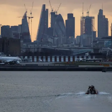 London airport shut after WW2 bomb found in Thames