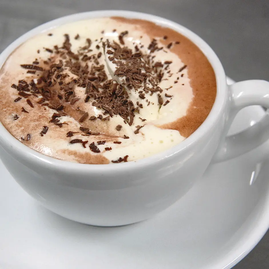 Luxury hot chocolate drinks