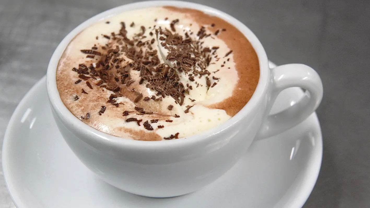 Luxury hot chocolate drinks