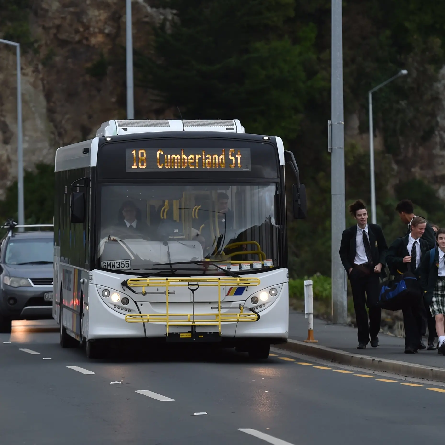 'Temporary' bus stop to shift from causeway