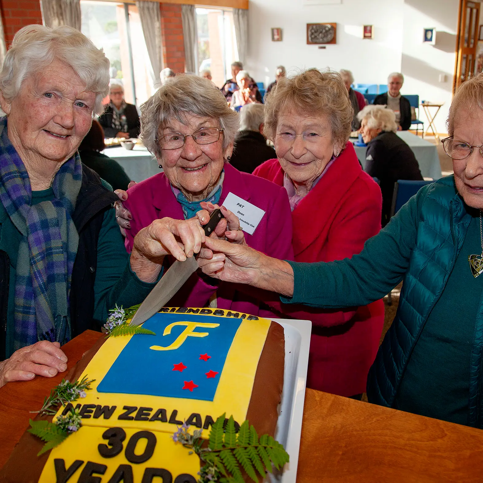 Cake for breakfast: Friendship club marks 30 years