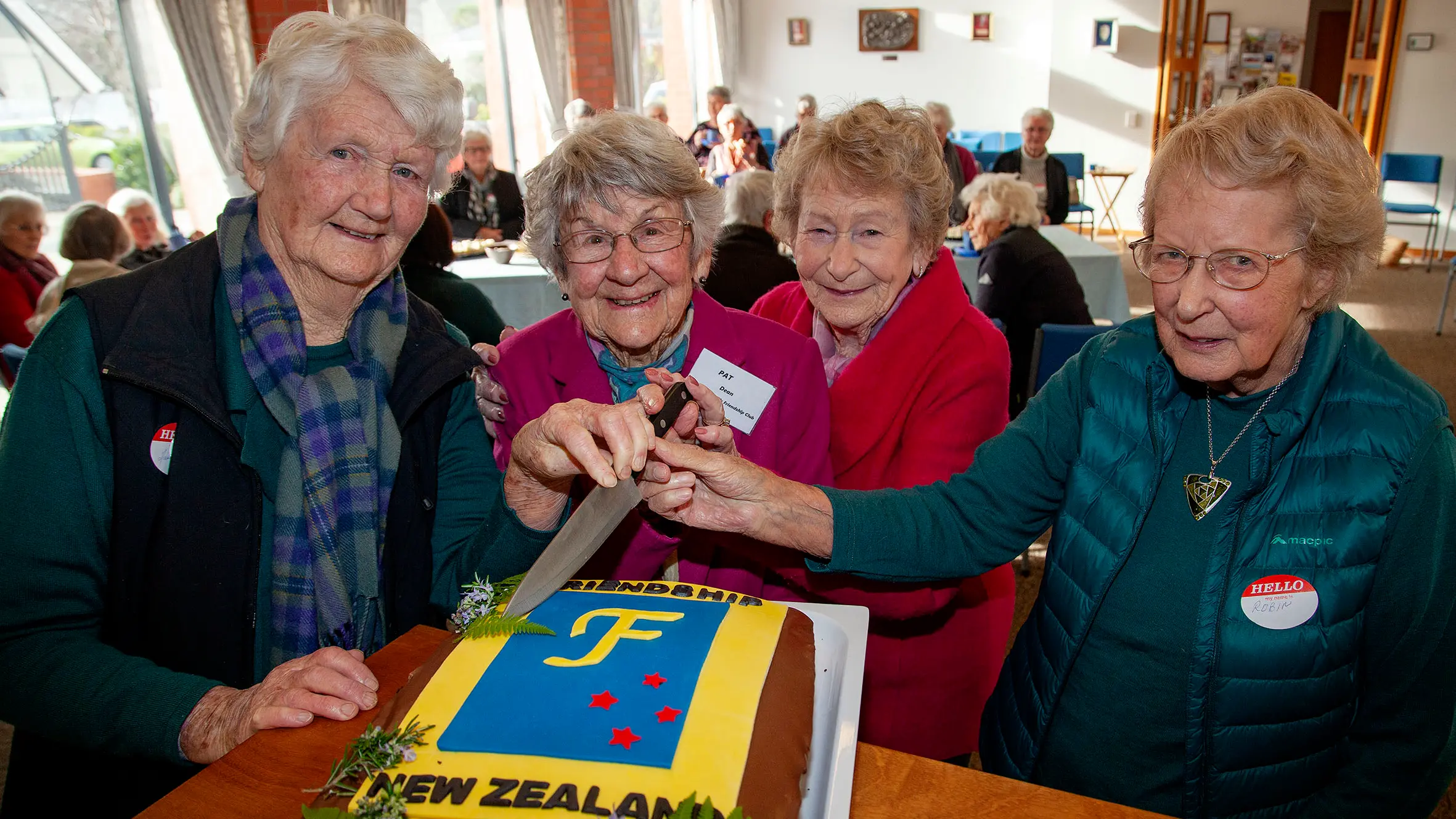 Cake for breakfast: Friendship club marks 30 years
