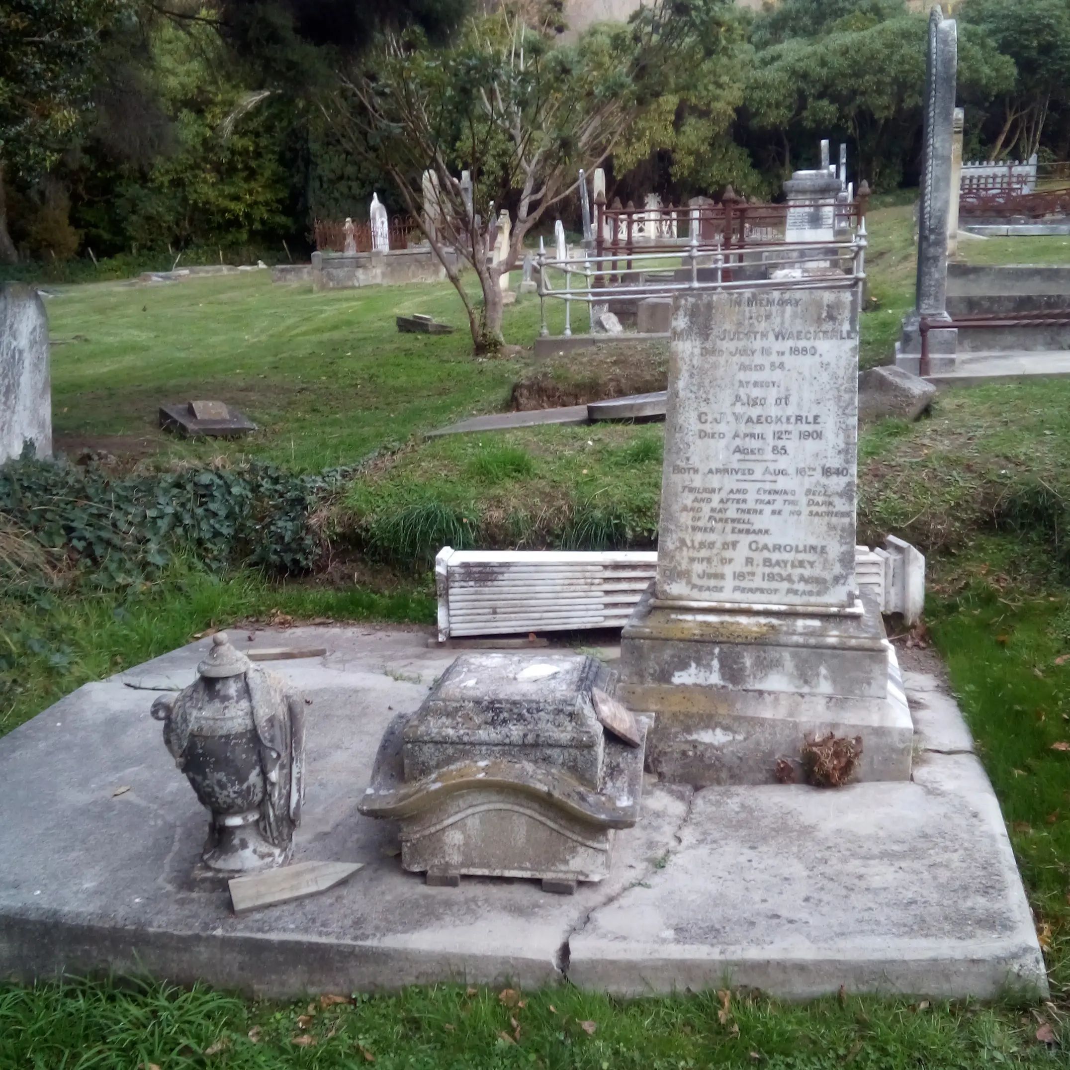 Plan to restore early settlers’ cemetery headstones