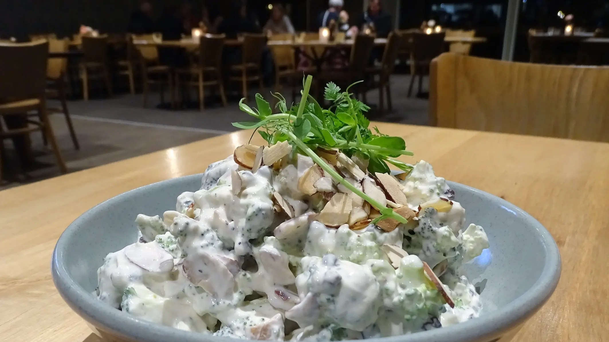 Lake Hawea Hotel broccoli salad