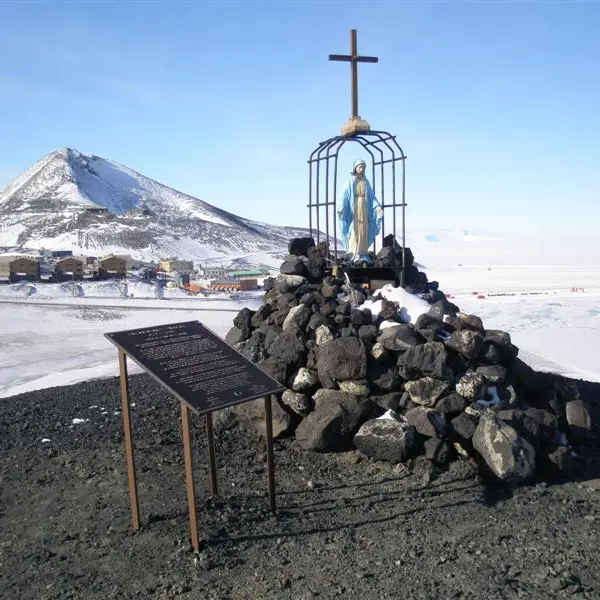 Memorials to the ice pioneers
