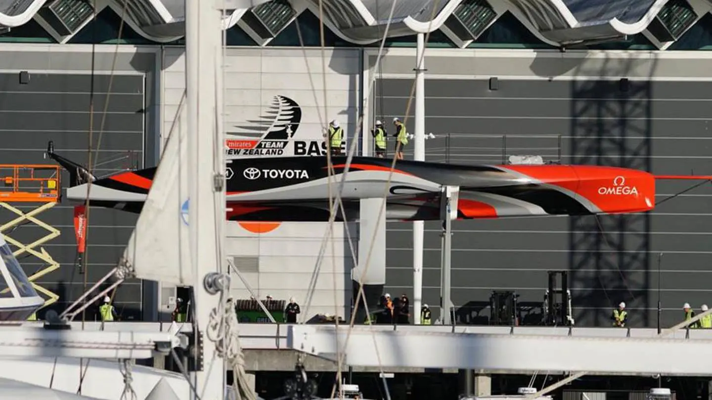 Team NZ's new boat revealed