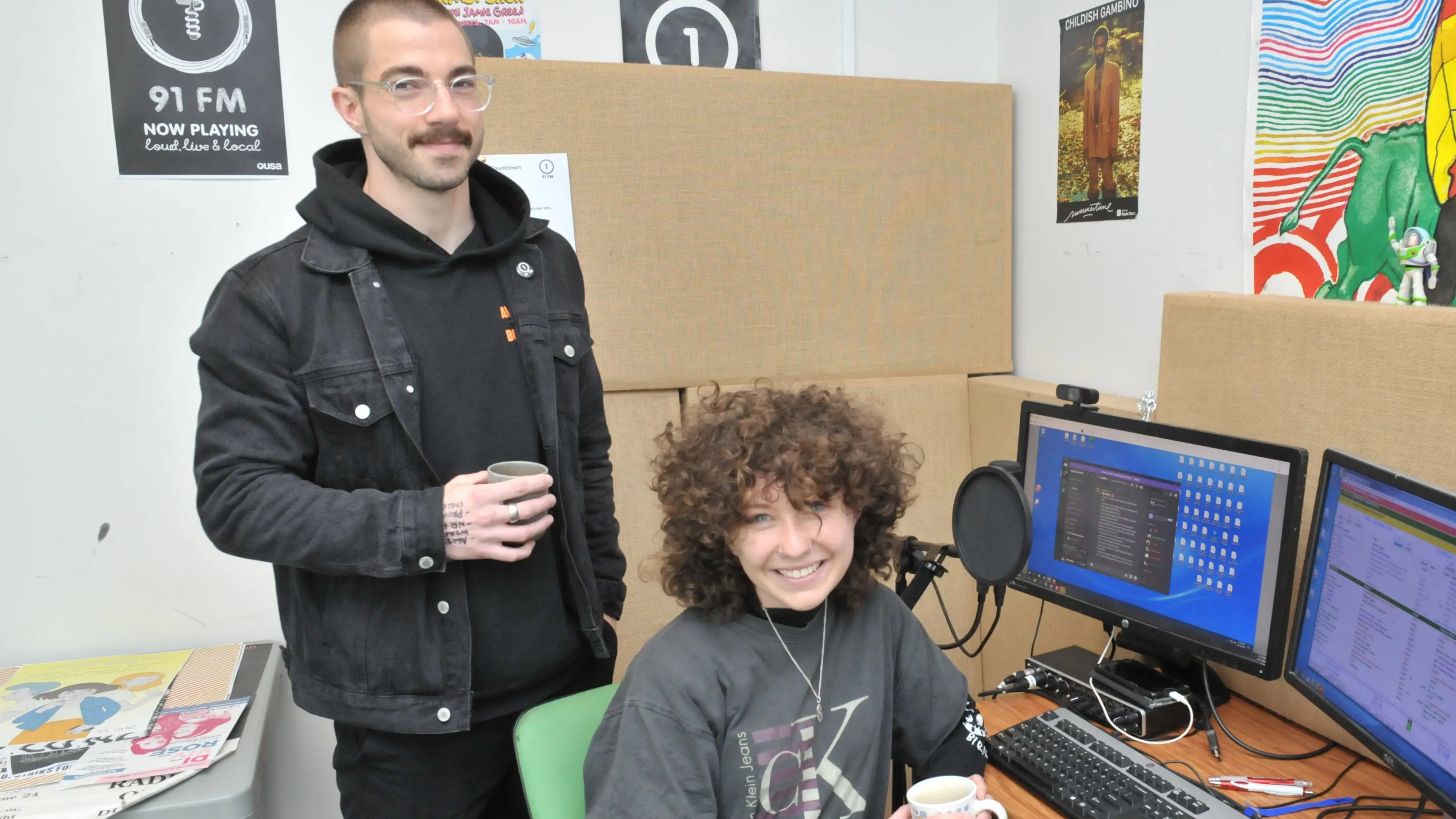 Student station gets lo-fi digs for summer