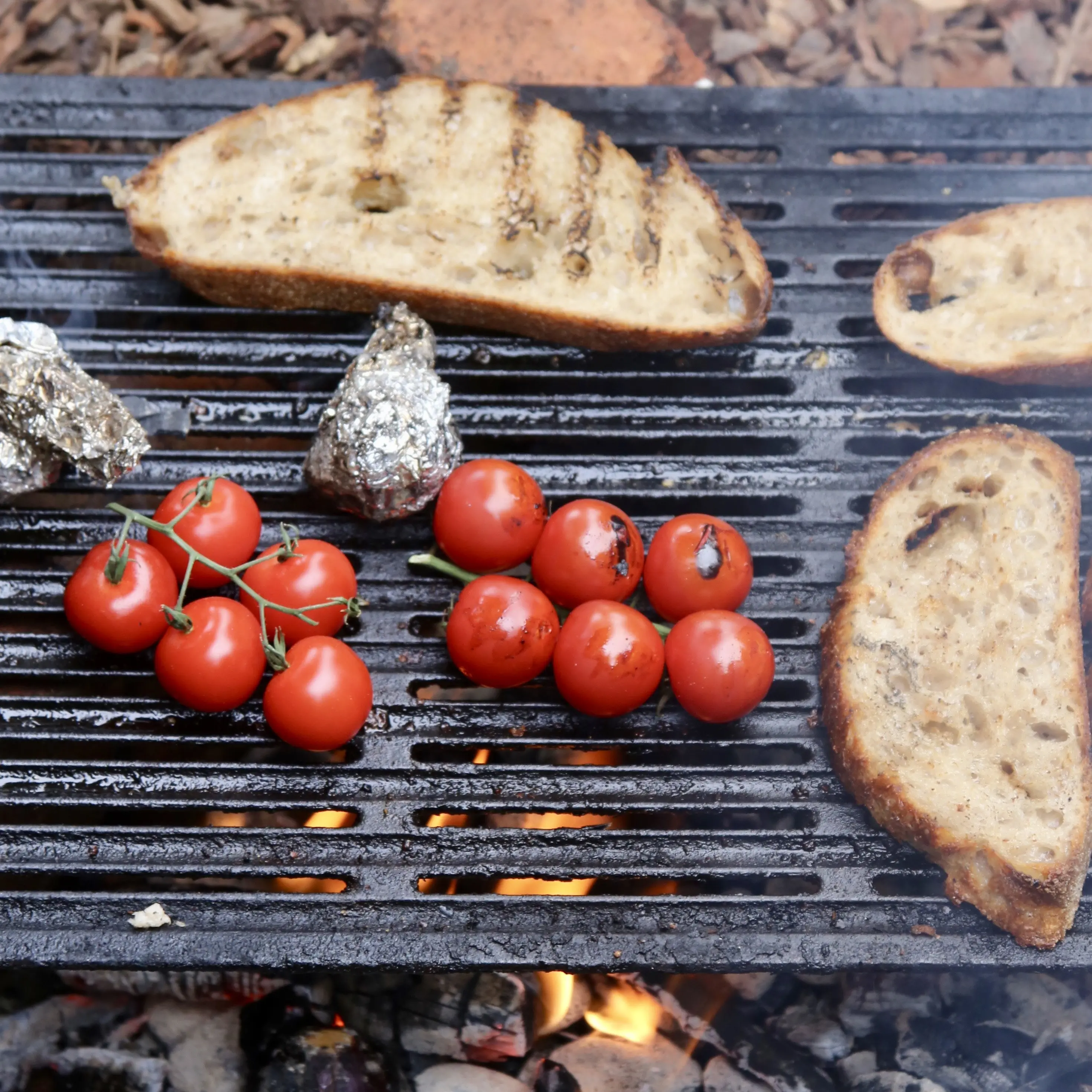Cooking with fire