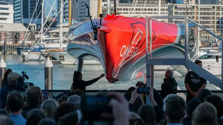Secret yachts new challenge for Taylor's crew