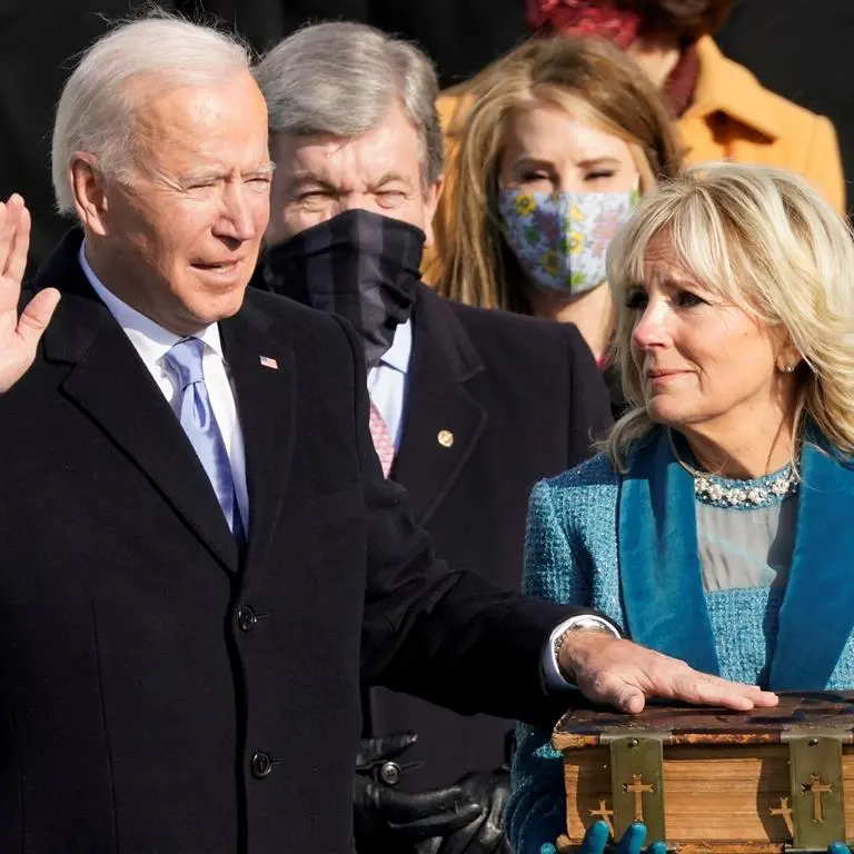 Joe Biden sworn in as US President