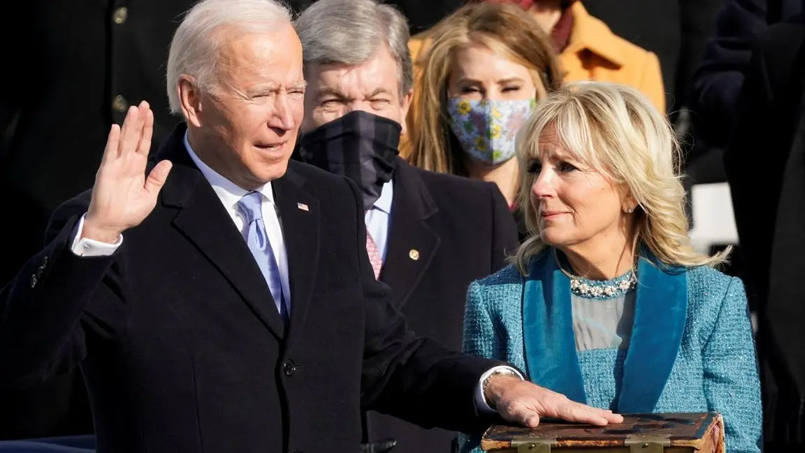 Joe Biden sworn in as US President