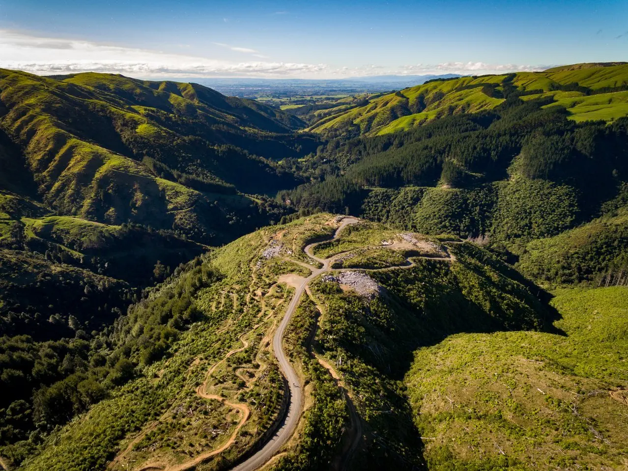 Loop Trail Monster Exploring a natural playground