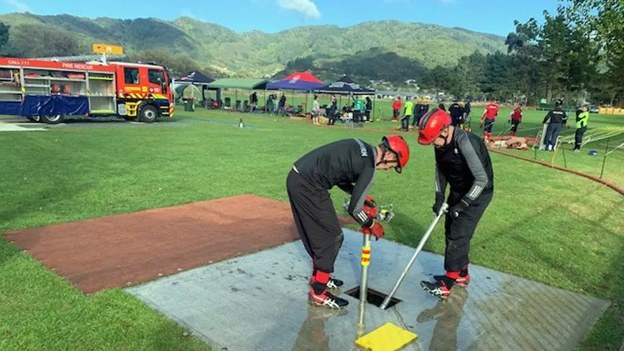 Pair pipped at post but not hosed off