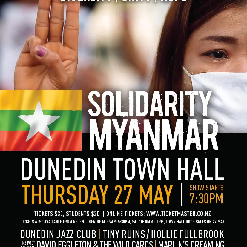 Making some noise for Myanmar