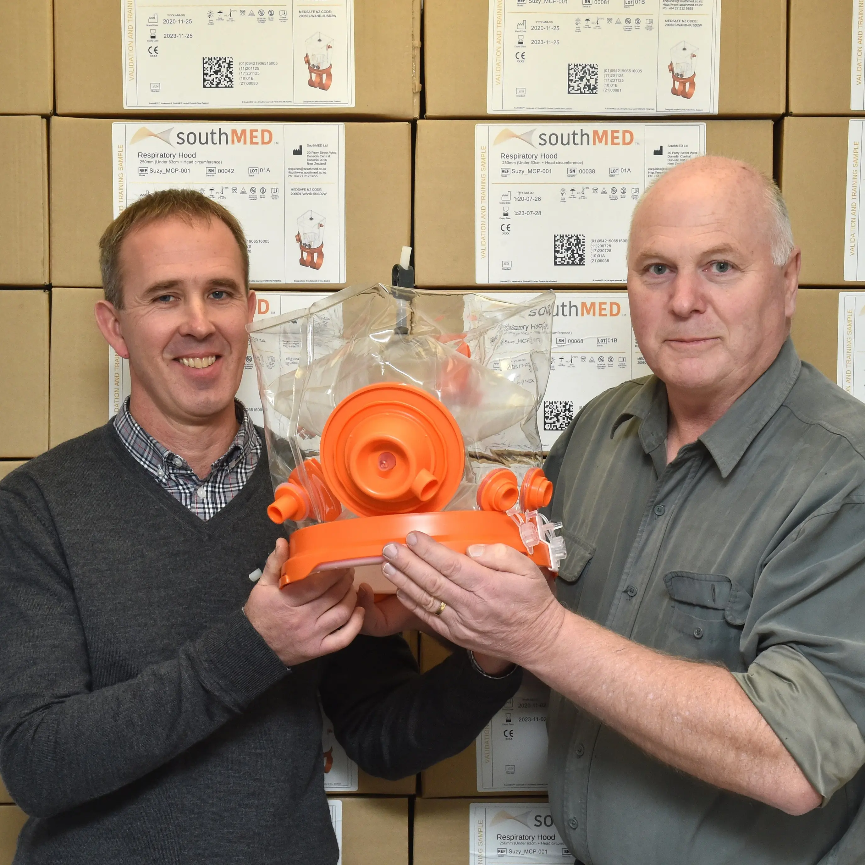 Dunedin firm sends 50 respiratory hoods to beleaguered Fiji