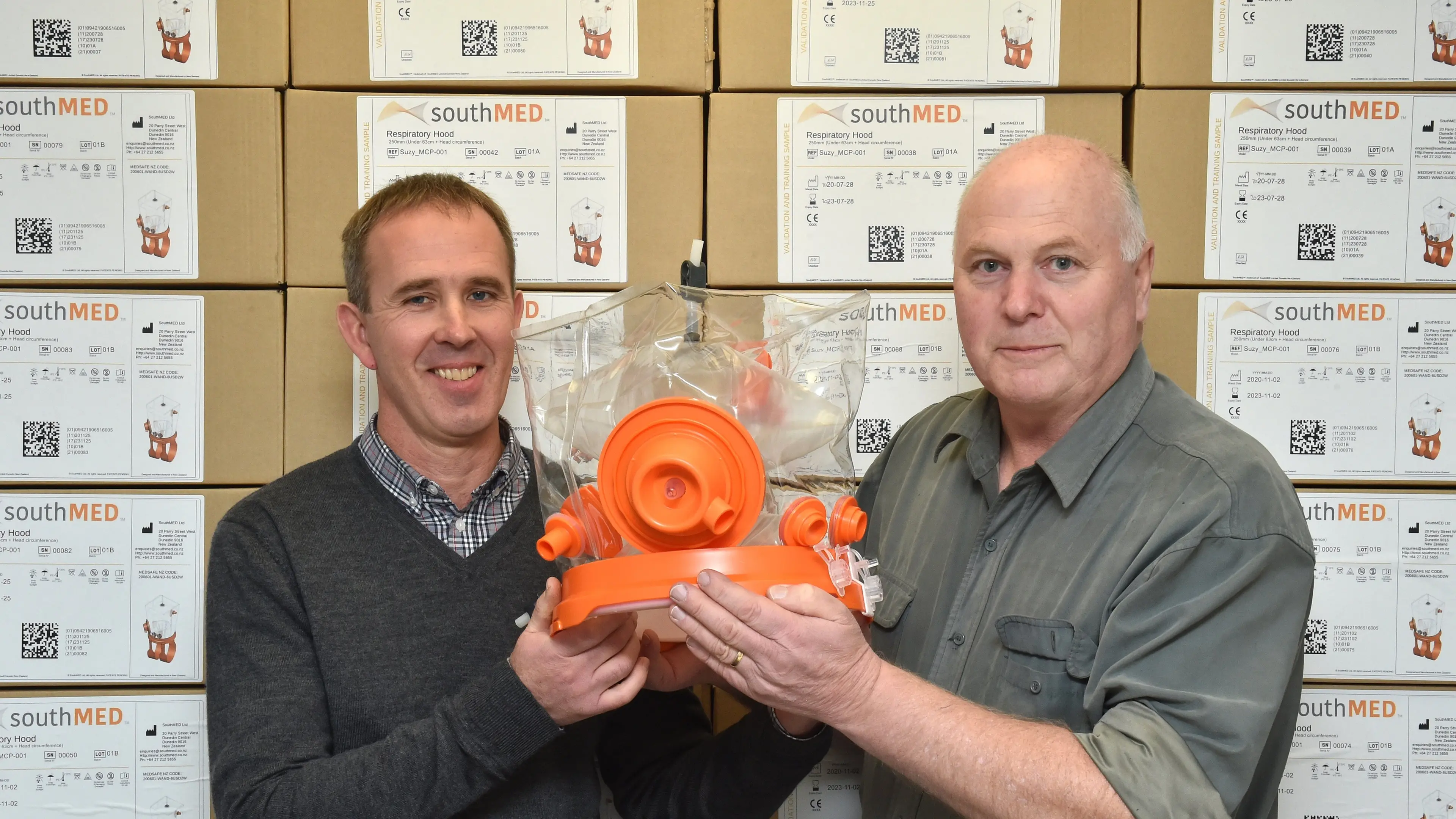 Dunedin firm sends 50 respiratory hoods to beleaguered Fiji
