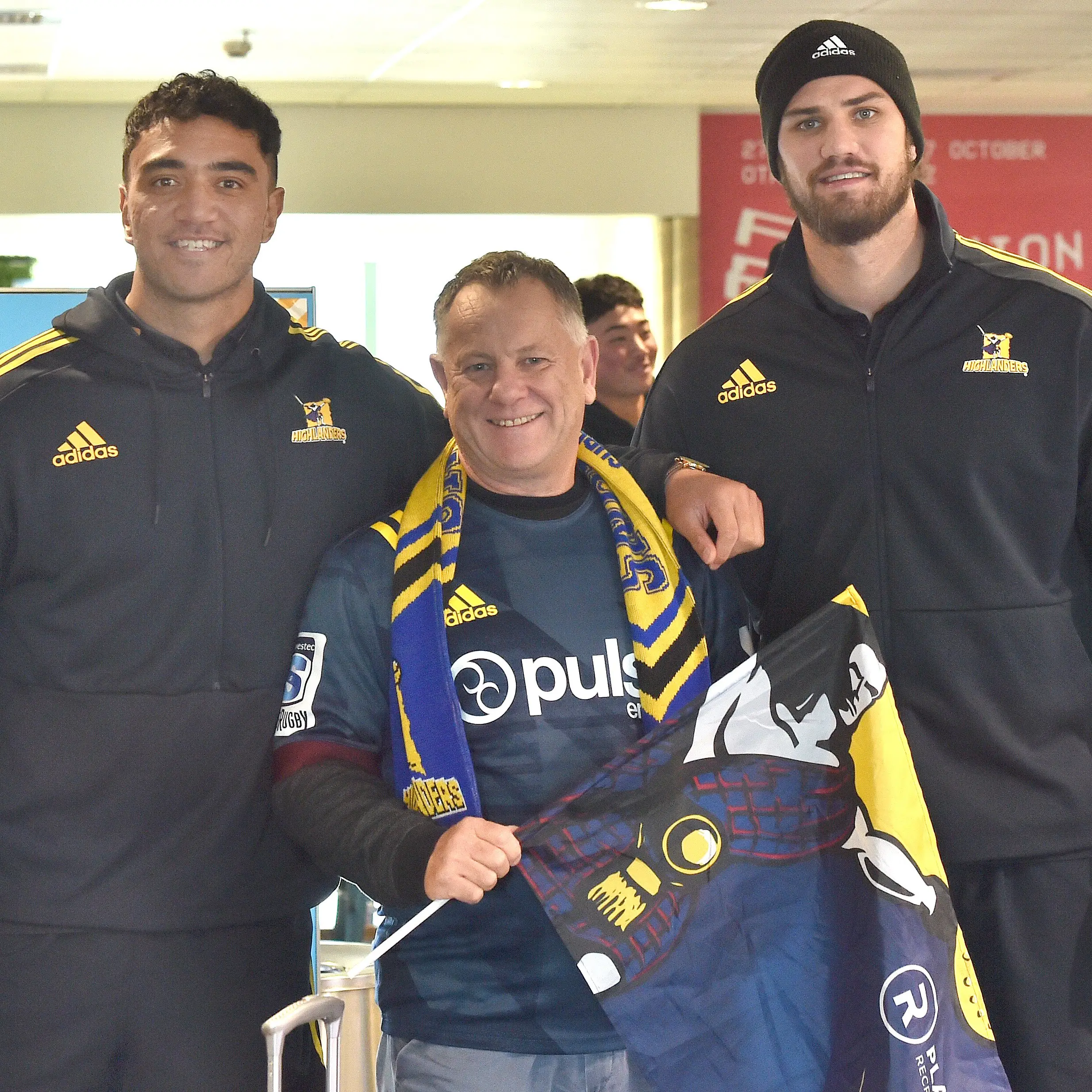 Excitement as Highlanders, fans fly out