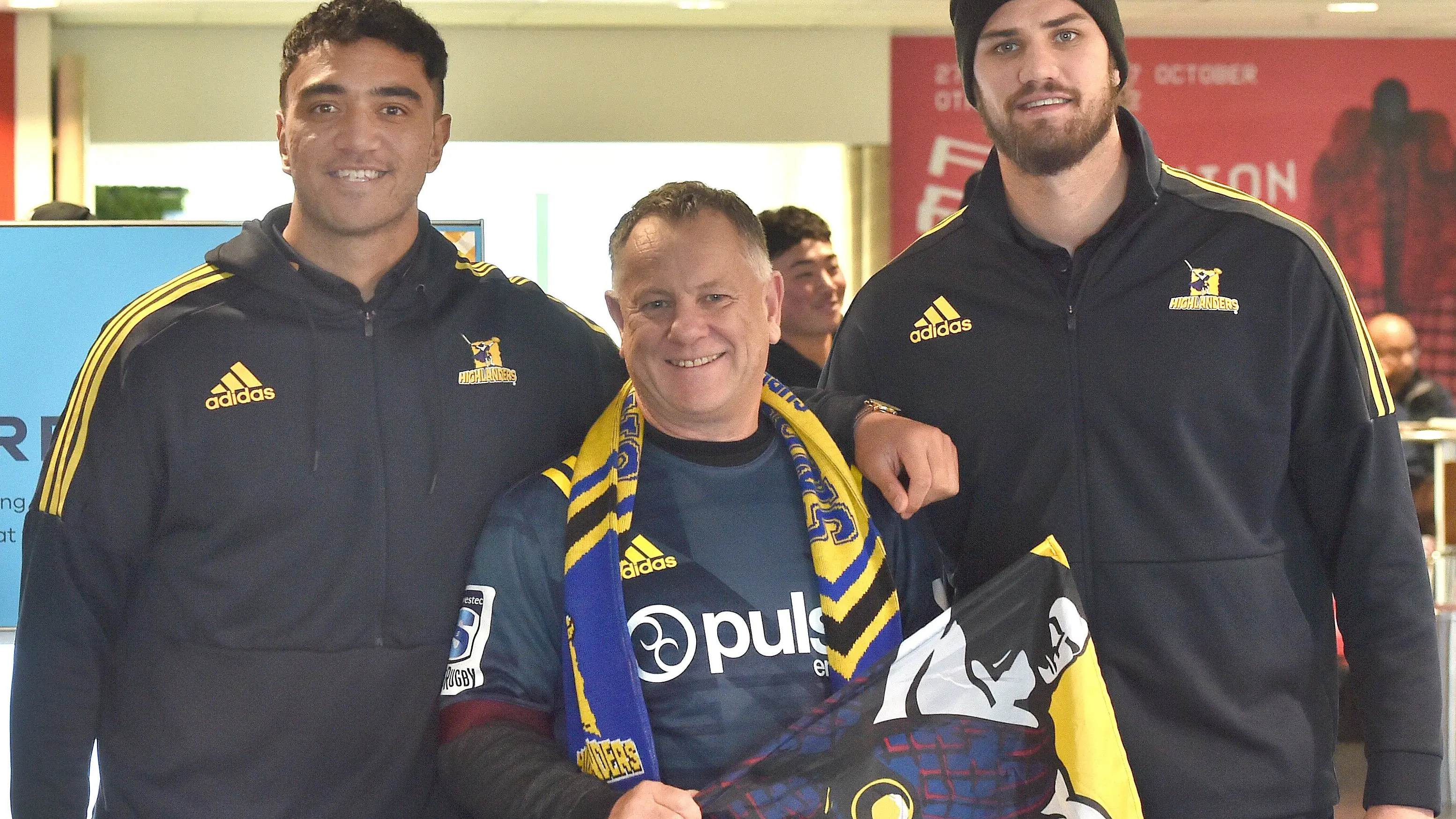 Excitement as Highlanders, fans fly out