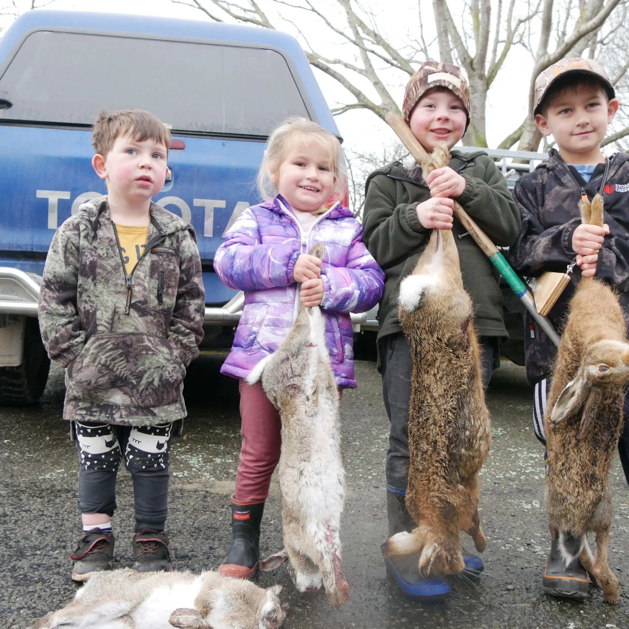 Hunting a family pastime