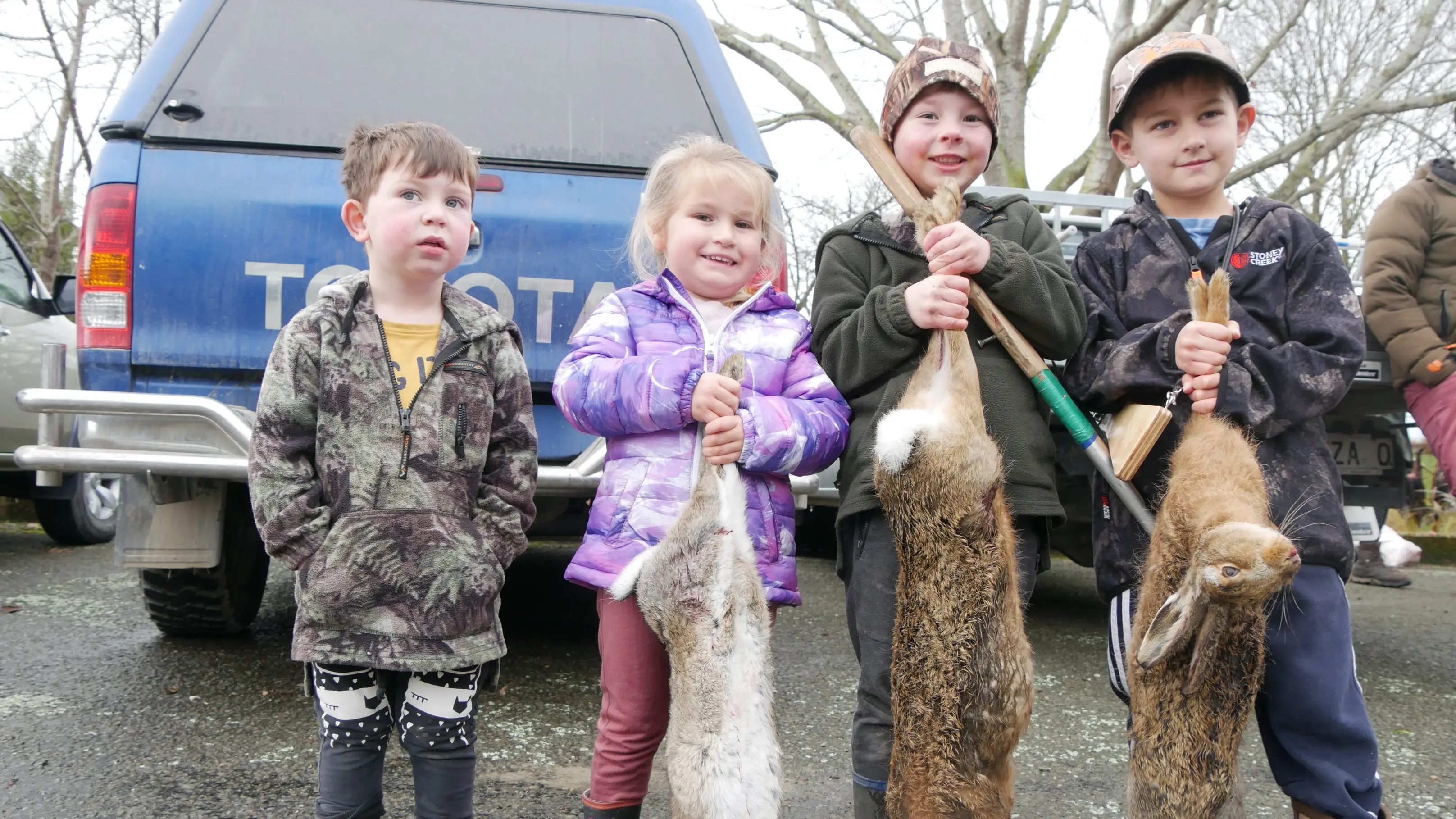 Hunting a family pastime