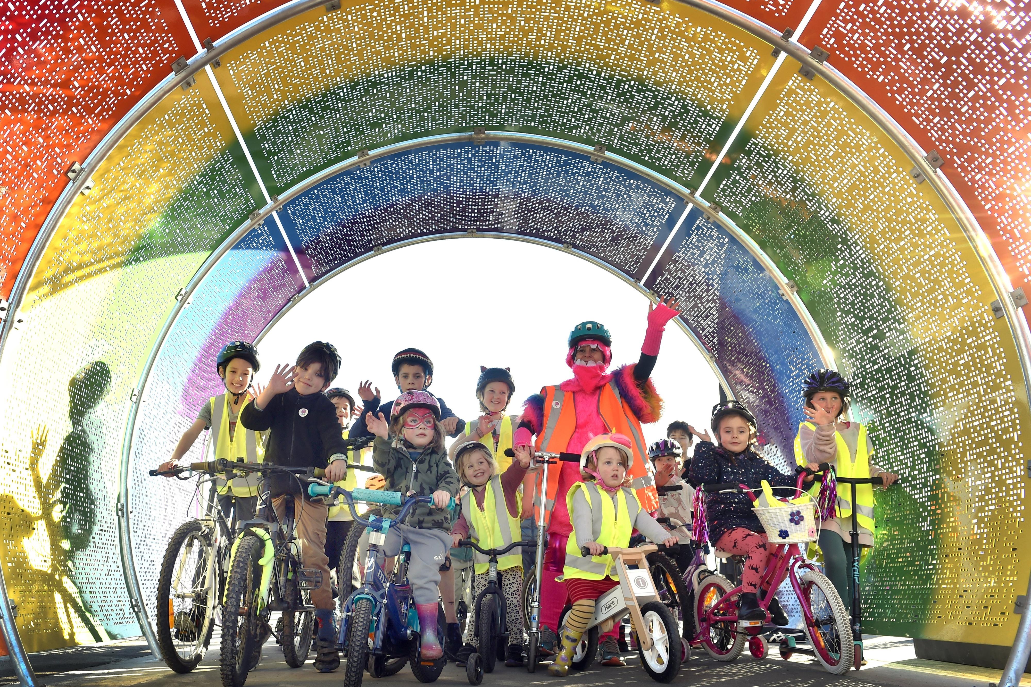 New learn-to-cycle track opens