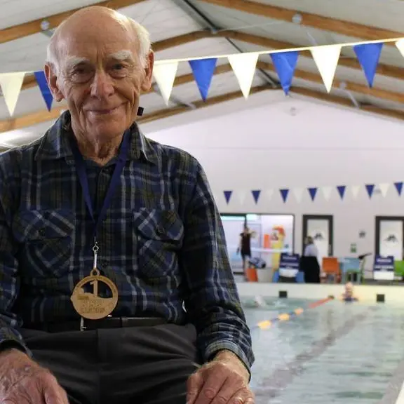 Games swimmer dies on 92nd birthday