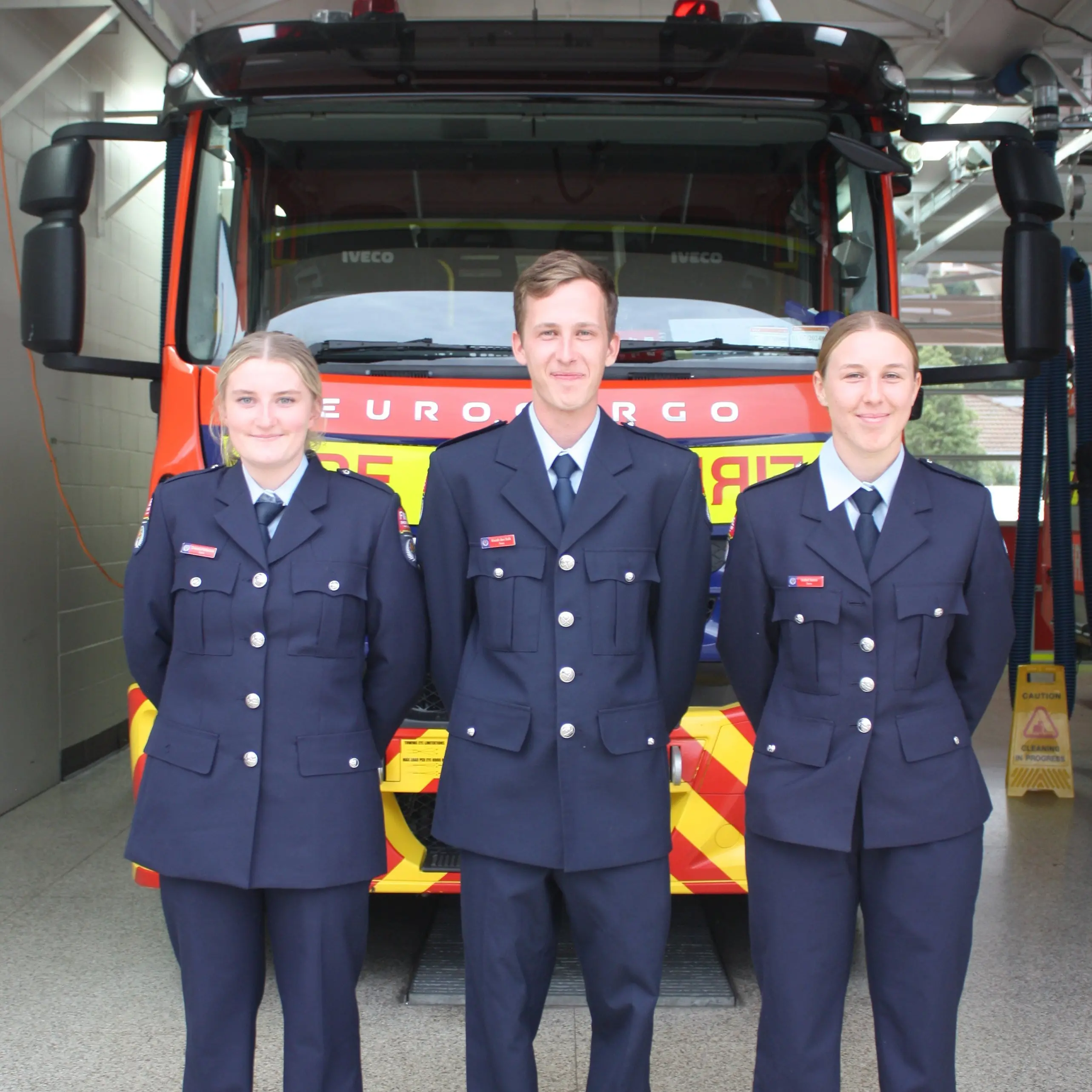 Firefighters fulfil long-held goals